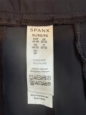 Spanx Sunshine Skort 6" XL Very Black Women Pull-On NWT thumbnail 3
