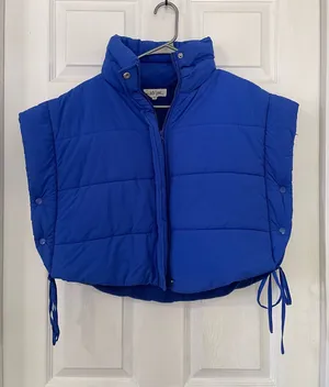 Peach Love California Vest blue thumbnail 1