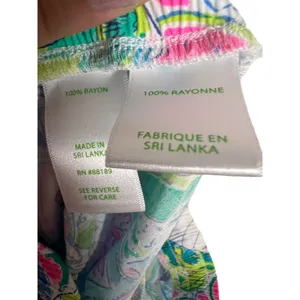 Lilly Pulitzer Pop Up Wish You Were Here Katia Casual Summer Shorts Size S thumbnail 7