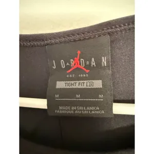 Jordan‎ Womens Jumpman Long Sleeve Ribbed Crop Top Black DQ4465-010 Medium thumbnail 4