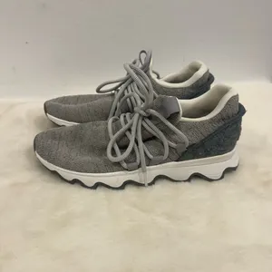 Sorel kinetic impact Women's Light Gray Knit Athletic Sneakers Size 8 thumbnail 8