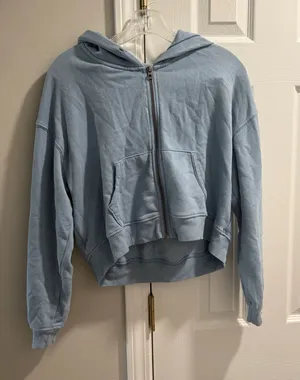 Aerie Zip-Up Jacket Cropped thumbnail 1