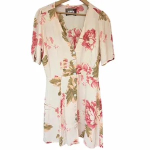 Reformation Bethany Floral Mini Morning Dress Size 6 Button Up thumbnail 2