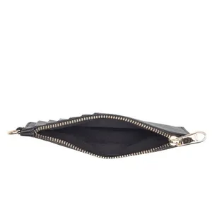 FURLA Classic Credit Card Case Leather Wallet Wristlet, Black, Wrist Strap, NWT‎ thumbnail 3