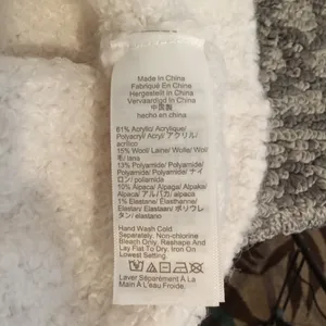 J. Crew Roll Neck Turleneck Sweater In Boucle Yarn White Long Sleeve Sz Small thumbnail 5