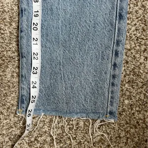 Pacsun High Rise Straight Jeans Medium Wash Distressed Denim Streetwear Size 26 thumbnail 6