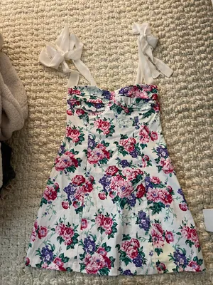 Mini Dress Floral Multi thumbnail 3