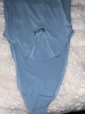SheIn Baby Blue Body Suit thumbnail 3