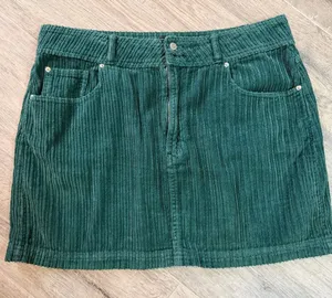 BDG Urban Outfitters Corduroy Skirt Green Women’s Small Preppy Academia Chic thumbnail 1