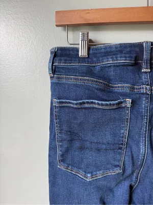 American Eagle Super High-Rise Jegging Jeans Women’s Size 10 Dark Wash thumbnail 6