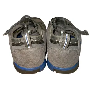 KEEN Suede Leather Waterproof Hiking Sport Sandals Gray Blue Women's 6 thumbnail 5