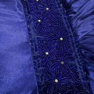 B. Darlin Royal Blue Formal Gown Size 1/2 Junior Prom Dress Side Cutout Ruched thumbnail 9