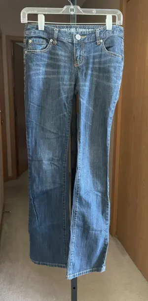 Women's Mossimo Supply Co. Boot Cut Jeans Size 6 Blue thumbnail 1