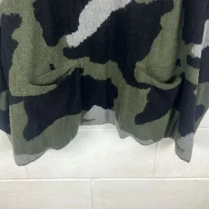 Anthropologie Moth Henrietta camo poncho thumbnail 3
