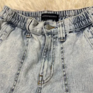 👖🔜 Aeropostale Light Blue Cargo Jeans thumbnail 2