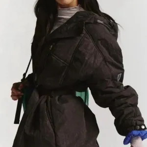 Free People Tricked Out Trek Utility Puffer XS oversized cargo belted thumbnail 2