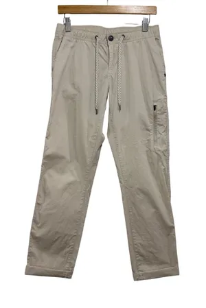 Vuori Ripstop Pant Womens Small Khaki Tan Organic‎ Cotton Stretch Hiking VW401 thumbnail 1