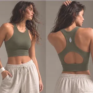 Free People Movement Every Single Time Tank Top Women XS/S Green Yoga Pilates thumbnail 2