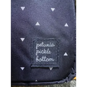 Petunia Pickle Bottom Axis Geometric Print‎ Diaper Backpack Black thumbnail 6