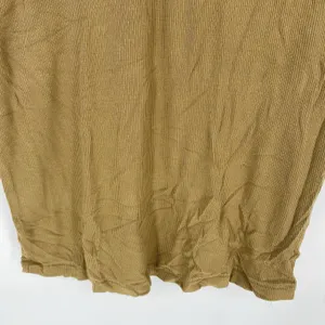 SKIMS Cotton Rib T-Shirt Olive Green Crew Neck Short Sleeve Women's 3XL thumbnail 4