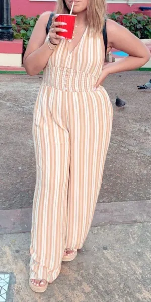 American Eagle Outfitters Yellow Jumpsuit thumbnail 3