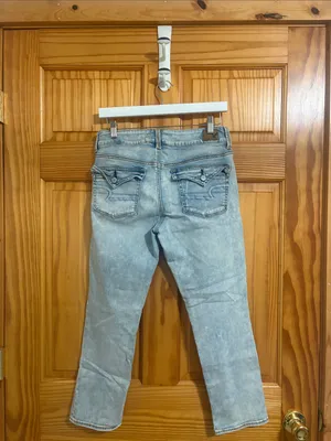 American Eagle Super Stretch Artist Crop Jeans Size 10 thumbnail 4