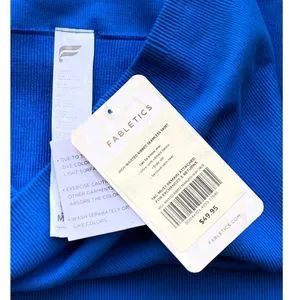 NWT ~ Sexy FABLETICS Bright Blue Long Body Hugging Activewear Slit Skirt MEDIUM thumbnail 6