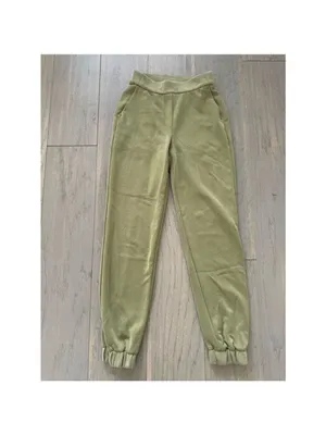 Lululemon Relaxed High Rise Pant Bronze Green Jogger Size 2 thumbnail 3