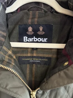 Barbour Women’s Millfire Quilt Jacket, Olive/Classic, Size 2X thumbnail 9