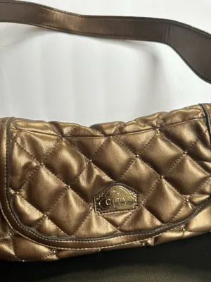 Y2K City UNLTD Quilted Gold Metallic Purse thumbnail 11