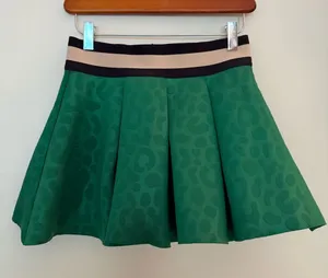 Emily McCarthy Green Mini Athletic Skort/Skirt NWT thumbnail 1