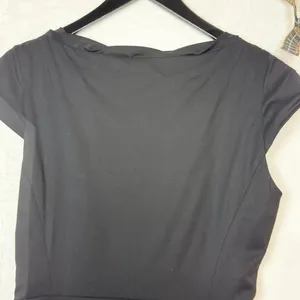 Emporio Armani Black 100% Wool Belted Dress Size 8. G#26 thumbnail 7