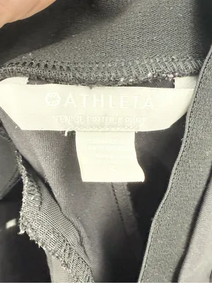 Athleta Women's Black Venice Pintuck Pants Trouser‎ Size Small thumbnail 3