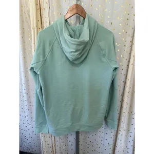 Lululemon Women's Mint Green City Sweat Pullover Side Pockets Hoodie Sweatshirt thumbnail 6