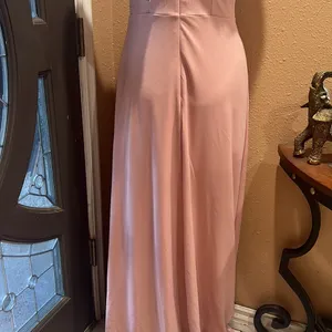 Birdy Grey pink spaghetti strap long dress nwt thumbnail 7