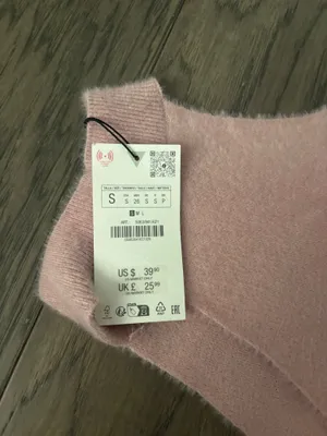 Zara Pink Pearl Top thumbnail 4