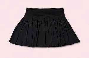 all in motion Black Pleated Circle Skirt thumbnail 1