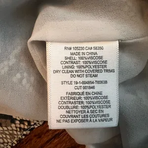 Joie Erola Mock-Neck Snakeskin Print Top – Size Small thumbnail 9