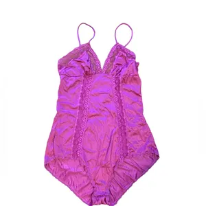 Vintage Coy Medium‎ Pink Bodysuit Made In USA CP thumbnail 2
