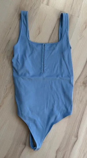 Blue Abercrombie and Fitch Bodysuit size L thumbnail 1