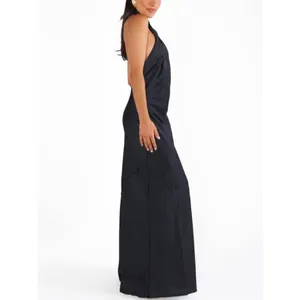Show Me Your MuMu Black Halter Maxi Dress thumbnail 6