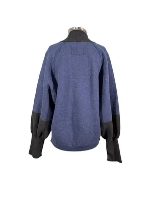 Free People We the Free Dayton Pullover in Cosmic Blue Size Medium thumbnail 5