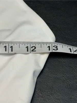 Oh Polly White Halter Neck with Side Cutouts and Ties. Size 6 thumbnail 8