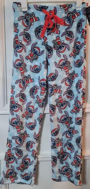 Disney Christmas Stitch PJ Pants thumbnail 1