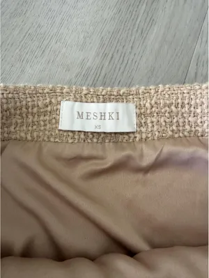 Meshki Tweed Mini Skirt XS thumbnail 2