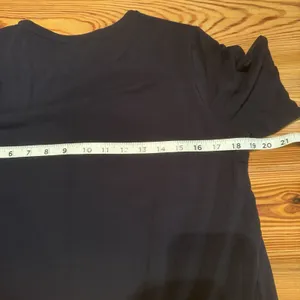COS‎ Circle Cut Layered T-shirt Dress Sz MED Blue Flowy Lagenlook Minimalist EUC thumbnail 8