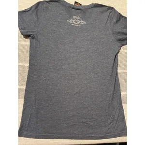 Harley Davidson Womens‎ Graphic T Shirt V Neck Short Sleeve Dark Gray XL thumbnail 6