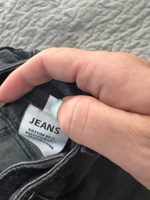 Slim Fit Distressed Women’s Black Jeans thumbnail 4
