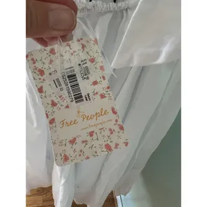 Free People Women's Perfect Peach‎ Poplin Midi Dress White Large NWT SOLD OUT! thumbnail 5