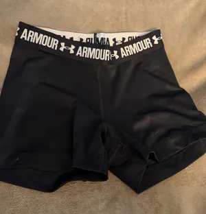 Black Under Armour Spandex Shorts thumbnail 1